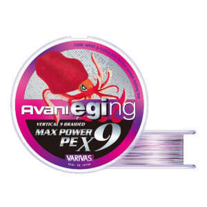 Шнур Varivas Eging Max Power PE X9 200m 23LB 10.3kg 0.165mm #1 (VA 17087)