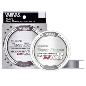 Шнур Varivas SeaBass MaxPower X8 Stealthgray 200m 28.6LB 12.9kg 0.205mm #1.5 (VA 17198)