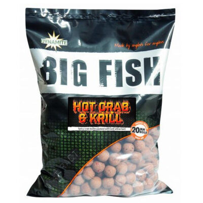 Бойли Dynamite Baits Hot Crab & Krill 20mm 1.8kg (DY1643)