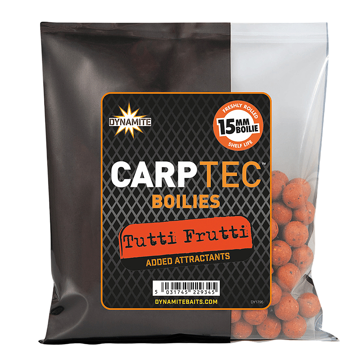 Бойли Dynamite Baits Carptec Tutti Frutti Boilies 15mm 300g (DY1795) купити в Україні OnRiver.com.ua Бойли Dynamite Baits Carptec Tutti Frutti Boilies 15mm 300g (DY1795)
