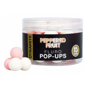 Бойли Dynamite Baits Peppered Fruit Fluro Pop-Ups 15mm (DY1924)