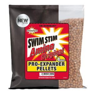 Пелетс Dynamite Baits Swim Stim Pro-Expander Pellets Amino Original 4mm 300g (DY630)