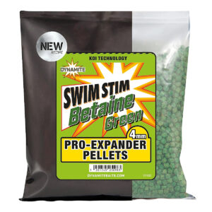 Пелетс Dynamite Baits Swim Stim Pro-Expander Pellets Betaine Green 4mm 300g (DY632)