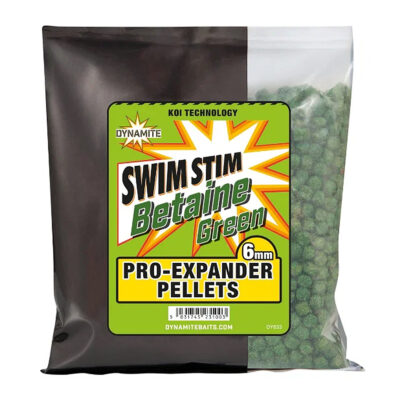 Пелетс Dynamite Baits Swim Stim Pro-Expander Pellets Betaine Green 6mm 300g (DY633)