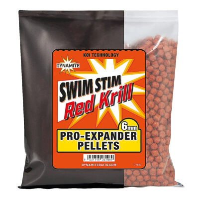 Пелетс Dynamite Baits Swim Stim Pro-Expander Pellets Red Krill 4mm 300g (DY636)