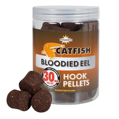 Пелетс Dynamite Baits Catfish Bloodied Eel Dissolver Hook Pellets 30mm (DY859)