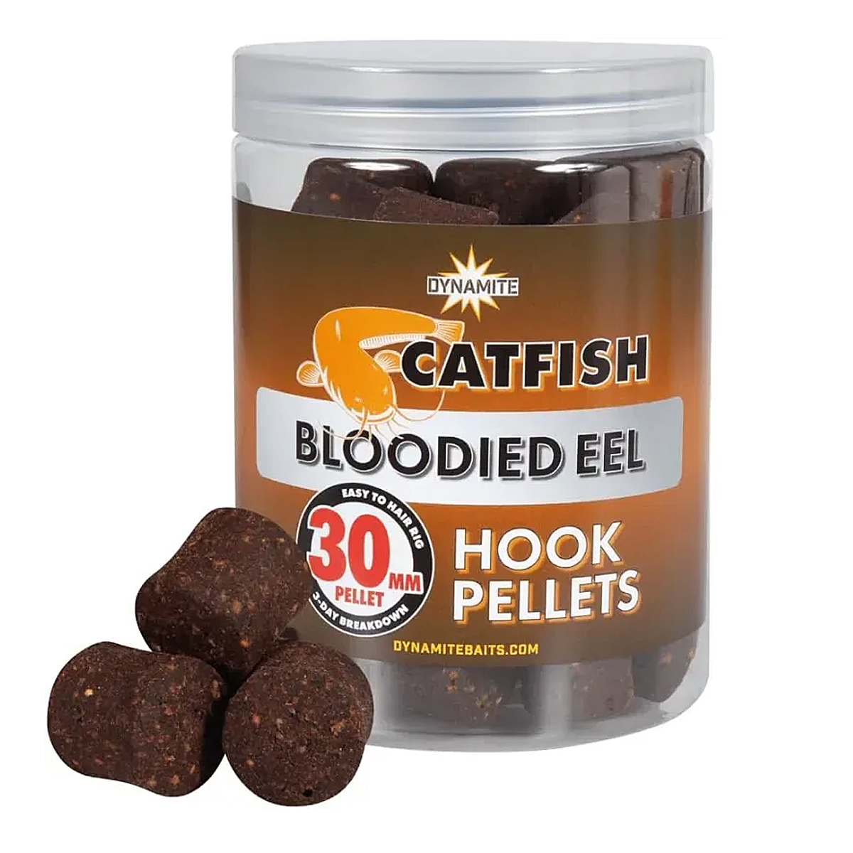 Пелетс Dynamite Baits Catfish Bloodied Eel Dissolver Hook Pellets 30mm (DY859) купити в Україні OnRiver.com.ua Пелетс Dynamite Baits Catfish Bloodied Eel Dissolver Hook Pellets 30mm (DY859)