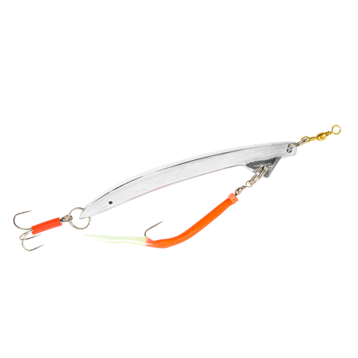 Пількер Fladen Banana pilk w Rubber Mac 250g Silver (16-612501) купити в Україні OnRiver.com.ua Пількер Fladen Banana pilk w Rubber Mac 250g Silver (16-612501)