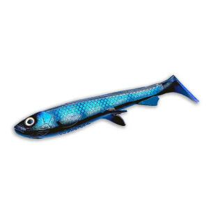 Силікон Wolfcreek Lures Shad 17 170mm 40g #C087 Black Striped Ghost (WCL-SHAD17-C087)