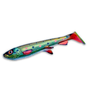 Силікон Wolfcreek Lures Shad 20 200mm 75g #C085 Motoroil Trout (WCL-SHAD20-C085)