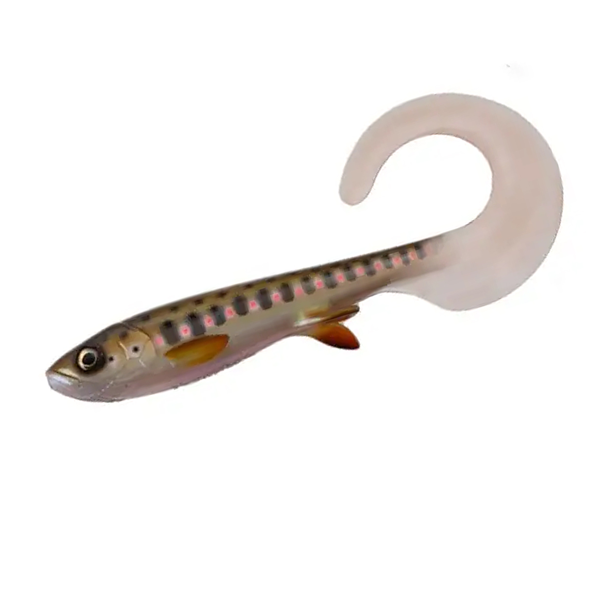 Силікон Wolfcreek Lures Curly 29 290mm+tail 160g #C072 Smolt (UV) (WCL-CURLY29-C072) купити в Україні OnRiver.com.ua Силікон Wolfcreek Lures Curly 29 290mm+tail 160g #C072 Smolt (UV) (WCL-CURLY29-C072)