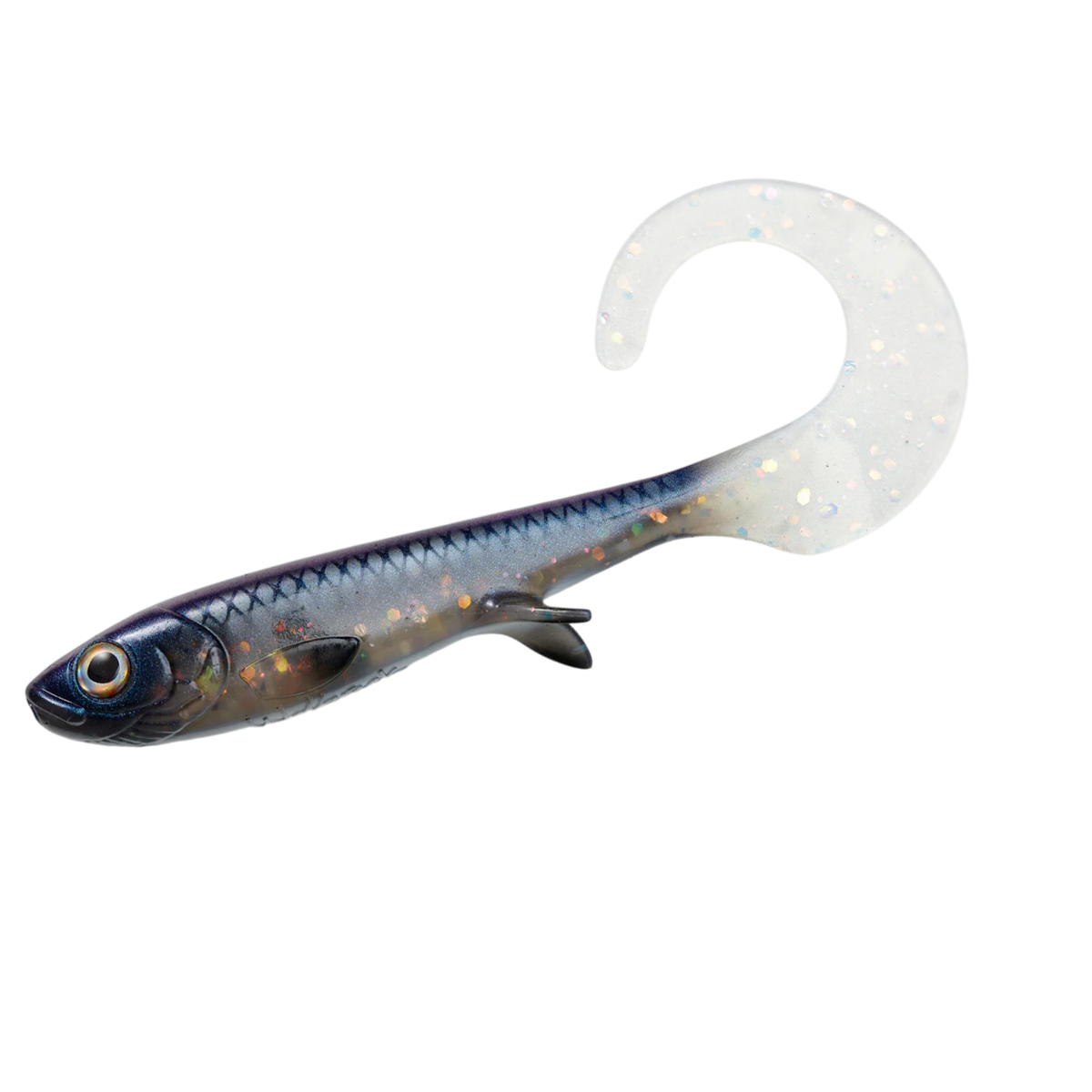 Силікон Wolfcreek Lures Curly 29 290mm+tail 160g #C084 Sparkling Whitefish (WCL-CURLY29-C084) купити в Україні OnRiver.com.ua Силікон Wolfcreek Lures Curly 29 290mm+tail 160g #C084 Sparkling Whitefish (WCL-CURLY29-C084)
