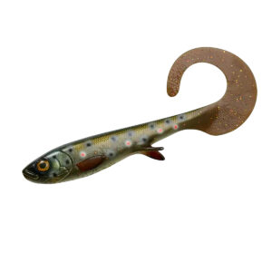 Силікон Wolfcreek Lures Curly 29 290mm+tail 160g #C085 Motoroil Trout (WCL-CURLY29-C085)