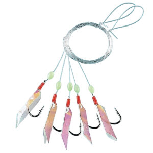 Морський монтаж Fladen Mackerelrig with luminous tape & beads (FS5-1)