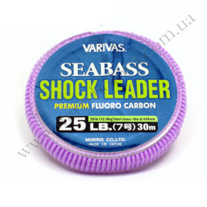 Флюорокарбон Varivas Sea Bass Fluoro Shock Leader 30m 25LB 12.5kg 0.435mm (РБ-657463)