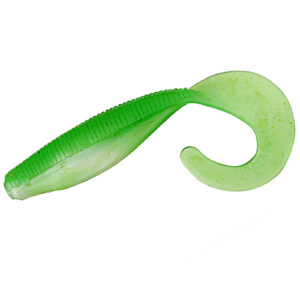 Плаваючий силікон ZMAN Scented Curly Tailz 4" 5pc #Lime/Pearl (SSTKCRL-260PK5)