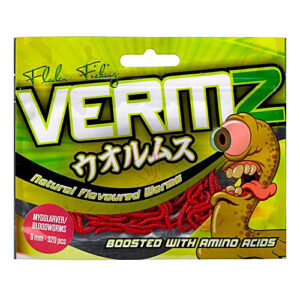Штучний мотиль Fladen Vermz Bloodworm 9mm 320pcs #01 natural (20-5965-01)