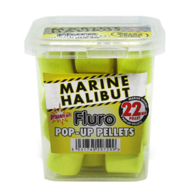 Пелетс Dynamite Baits Pop-Up Fluro Marine Halibut 22mm 162g (DY870)