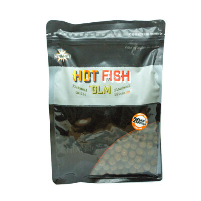 Бойли Dynamite Baits Hot Fish & GLM 20mm 1kg (DY1009)