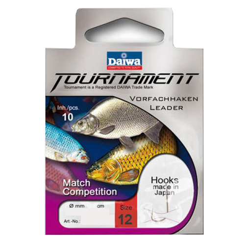 Гачки с повідцем Daiwa Tournament Competition Silver №12 0.14mm 40cm 10pcs (14457-012) купити в Україні OnRiver.com.ua Гачки с повідцем Daiwa Tournament Competition Silver №12 0.14mm 40cm 10pcs (14457-012)