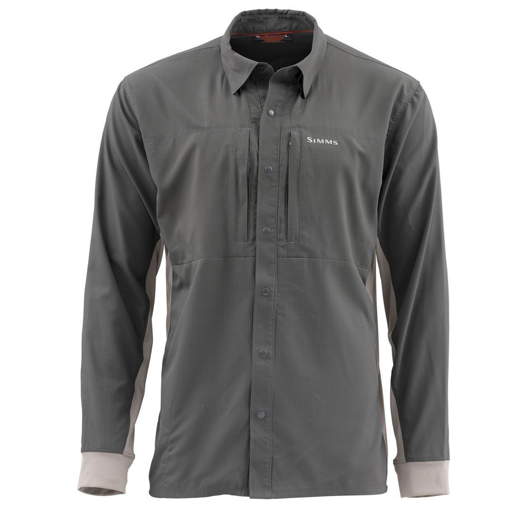 Сорочка Simms Intruder BiComp Shirt Slate M (12869-096-30) купити в Україні OnRiver.com.ua Сорочка Simms Intruder BiComp Shirt Slate M (12869-096-30)