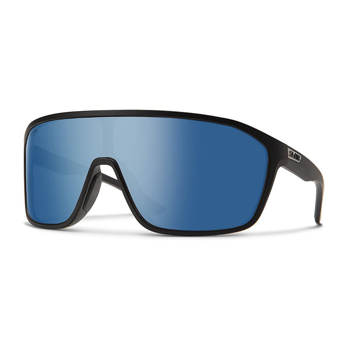 Окуляри сонцезахісні Smith Optics Boomtown Matte Black Polar Blue Mirror (20493200399XX) купити в Україні OnRiver.com.ua Окуляри сонцезахісні Smith Optics Boomtown Matte Black Polar Blue Mirror (20493200399XX)