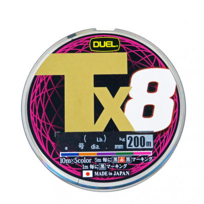 Шнур Duel Tx8 200M 5Color 13.6kg 0.21mm #1.5 (H4336-5C)