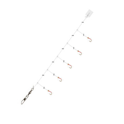 Монтаж Daiwa Grand Wave Hering Rig Micro 135cm 0.2/0.26mm #14 (16517-237)