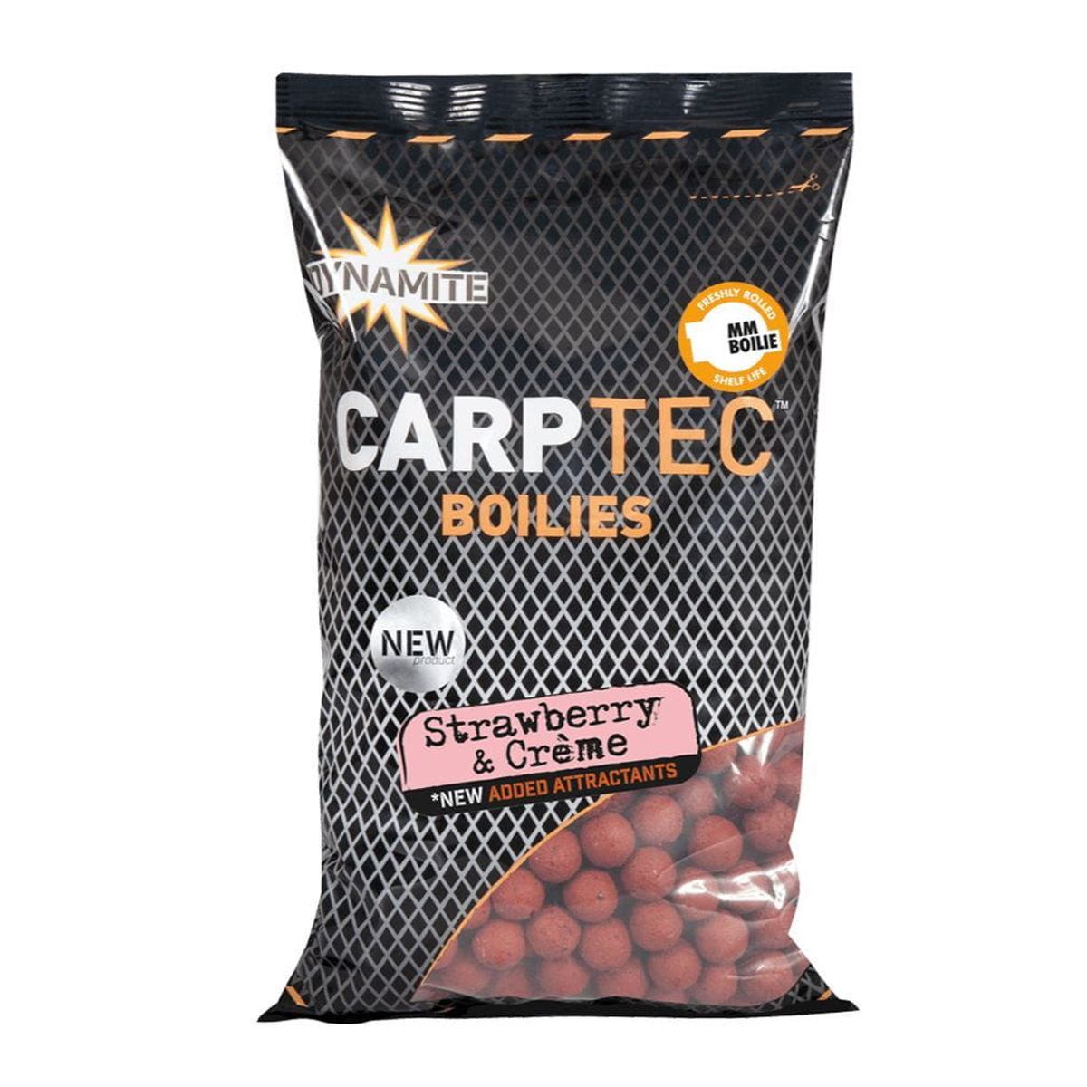 Бойли Dynamite Baits Carp-Tec Strawberry & Creme 15mm 900g (DY1758) купити в Україні OnRiver.com.ua Бойли Dynamite Baits Carp-Tec Strawberry & Creme 15mm 900g (DY1758)