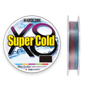 Шнур Duel Hardcore Super Cold X8 300m 5Color 23kg 0.30mm #3.0 (H3982)
