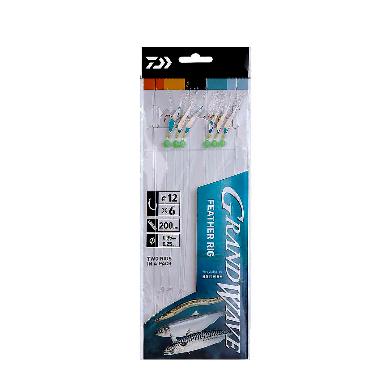 Морський монтаж Daiwa GW Feather Rig 2-12 (220619) купити в Україні OnRiver.com.ua Морський монтаж Daiwa GW Feather Rig 2-12 (220619)
