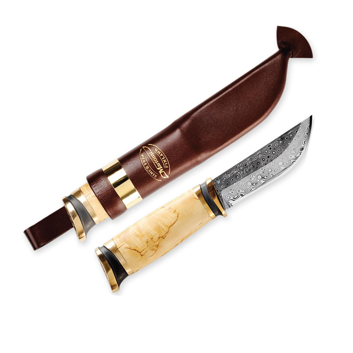 Ніж Marttini Damascus 10cm (557010W) купити в Україні OnRiver.com.ua Ніж Marttini Damascus 10cm (557010W)