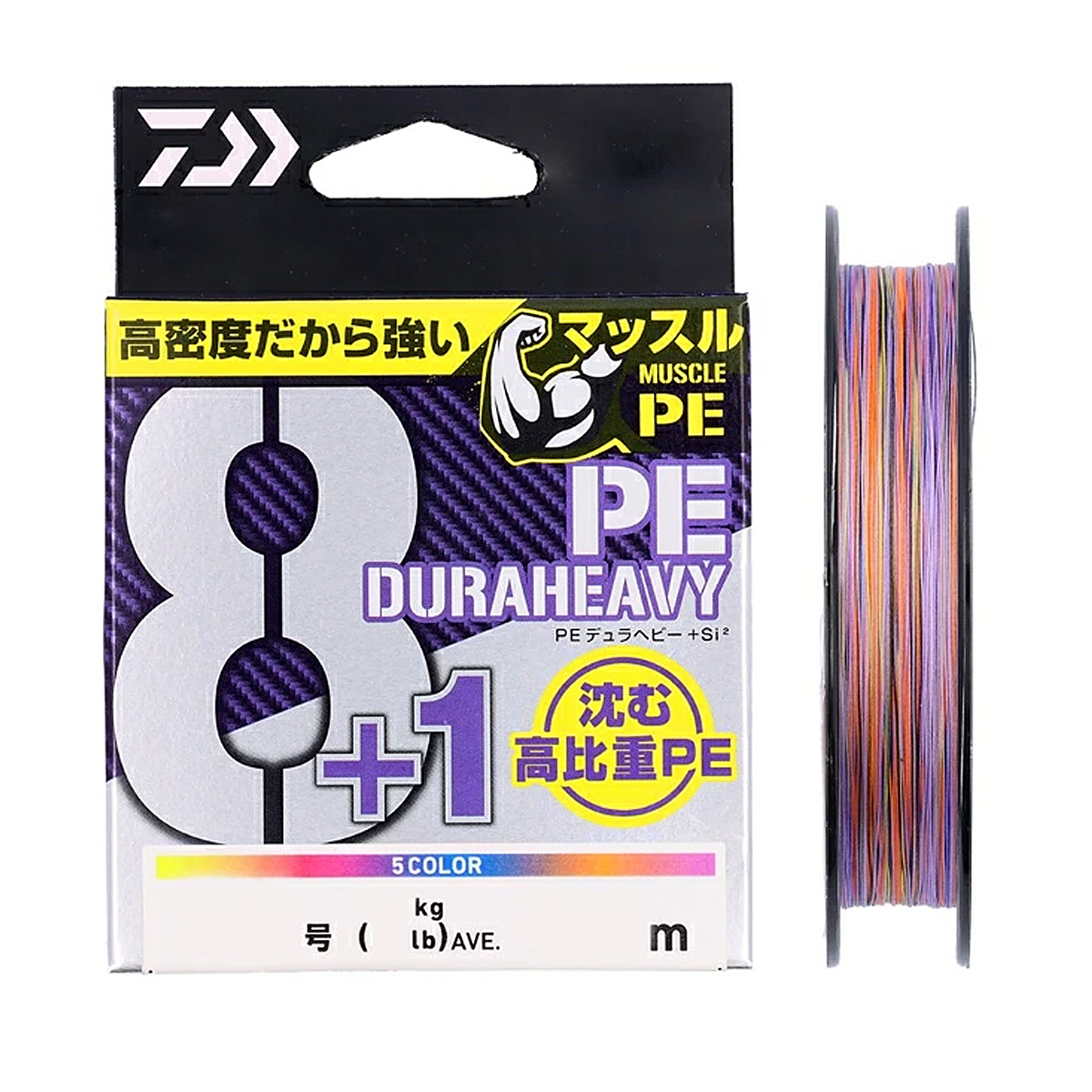 Шнур Daiwa UVF PE Dura Heavy 8+1 5C 200m #0.8 (17320242) купити в Україні OnRiver.com.ua Шнур Daiwa UVF PE Dura Heavy 8+1 5C 200m #0.8 (17320242)