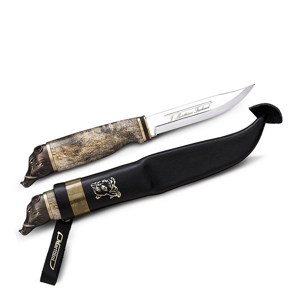 Ніж Marttini Wild boar 11cm (546013W) купити в Україні OnRiver.com.ua Ніж Marttini Wild boar 11cm (546013W)