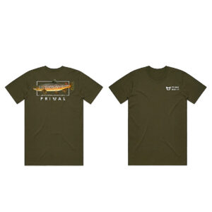 Футболка Primal Artist Tee Brown Trout Olive L (PRH-PAT-BTO-L)
