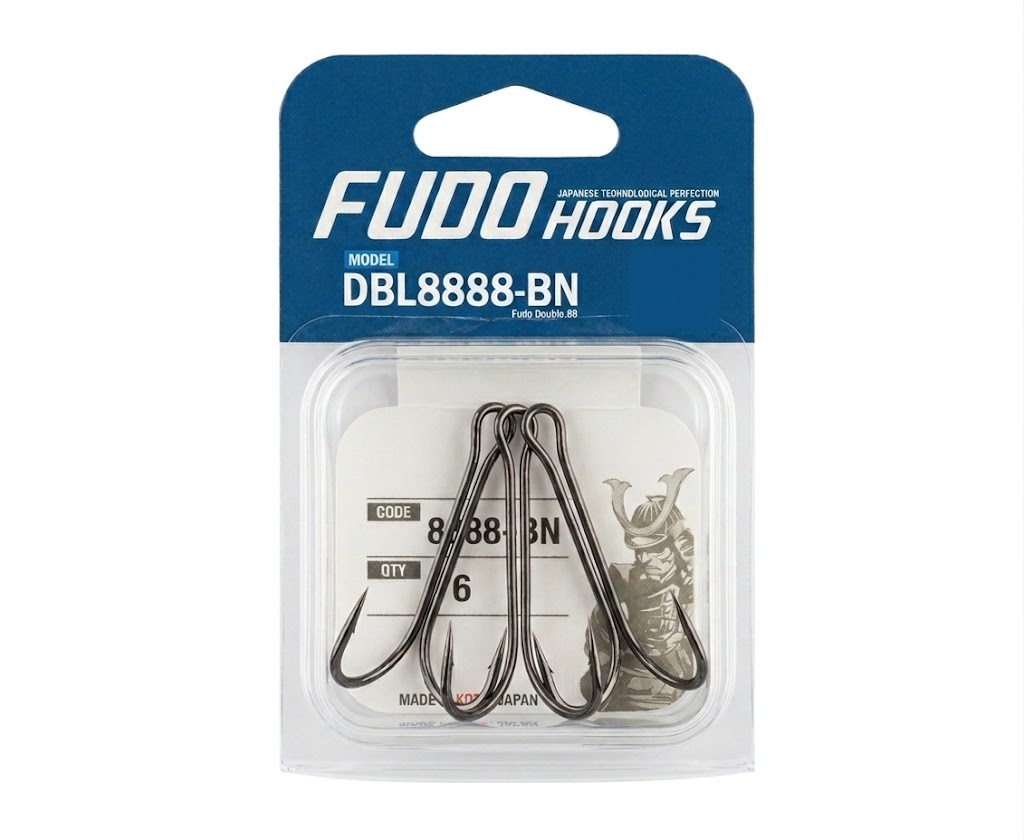 Двійник Fudo Long Double 88 Hook Black 6 10 шт. (FHBN88886/10) купити в Україні OnRiver.com.ua Двійник Fudo Long Double 88 Hook Black 6 10 шт. (FHBN88886/10)