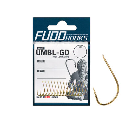 Гачки Fudo Umi Tanago BRL Gold 10 (13 шт.) (FHGD261210)