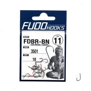 Гачки Fudo Bream Yamame Black 11 (18 шт.) (FHBN350111)