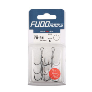 Трійник Fudo Treble Black 2 (6 шт.) (FHBN22012)