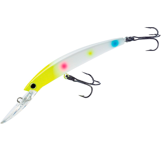 Воблер Yo-Zuri Crystal Minnow Deep Diver Walleye F 130mm 24g #WB (R1301-WB) купити в Україні OnRiver.com.ua Воблер Yo-Zuri Crystal Minnow Deep Diver Walleye F 130mm 24g #WB (R1301-WB)